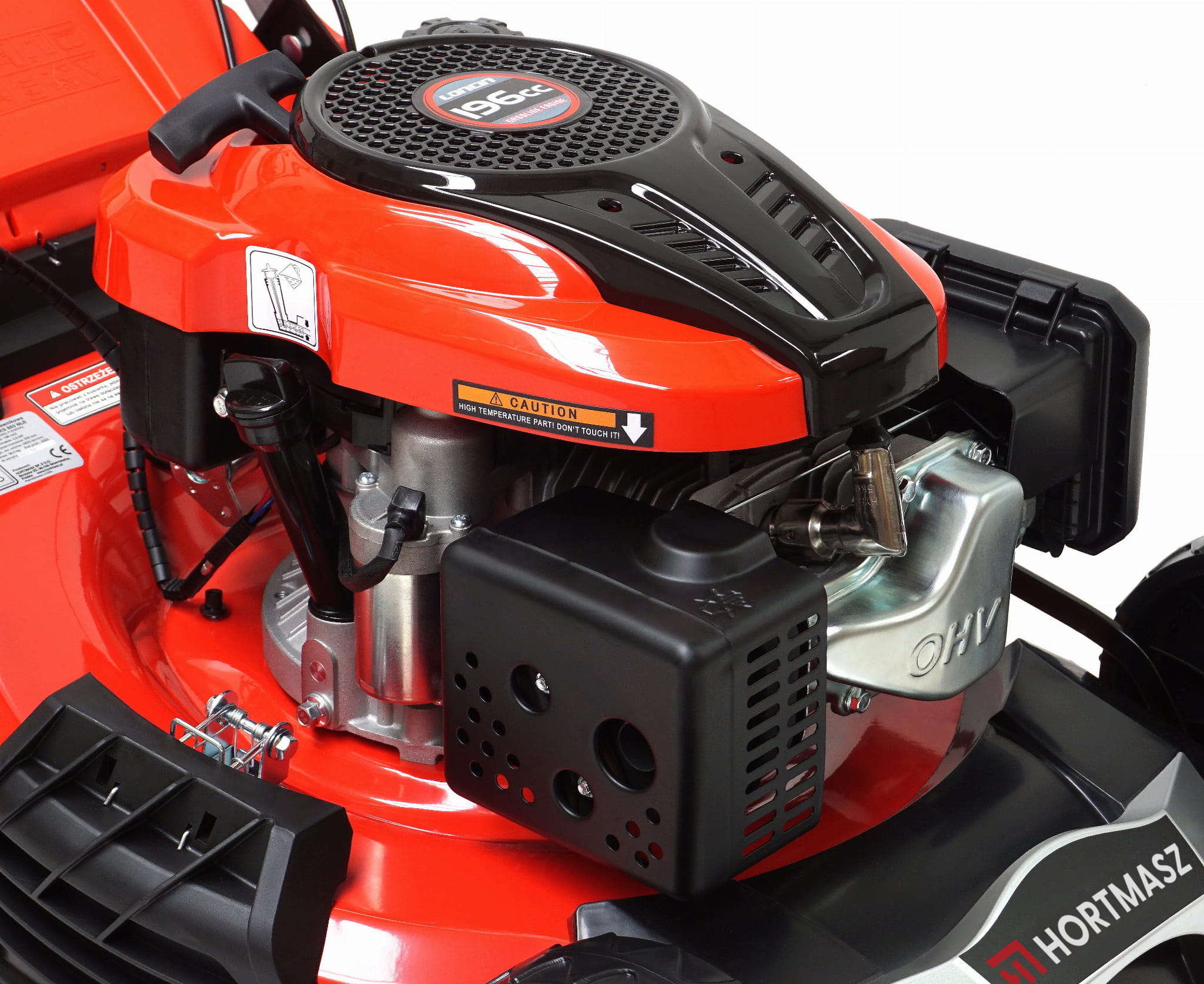 Benzínová sekačka Hortmasz HKS 853 NLE s pojezdem a elektrostartem | Motor Loncin 196 ccm - Obrázek 4