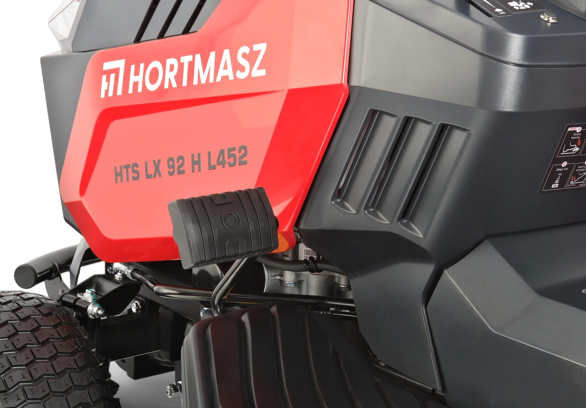 Zahradní traktor HORTMASZ HTS LX 92 H L452 s převodovkou TUFF TORQ a LCD displejem - Obrázek 7