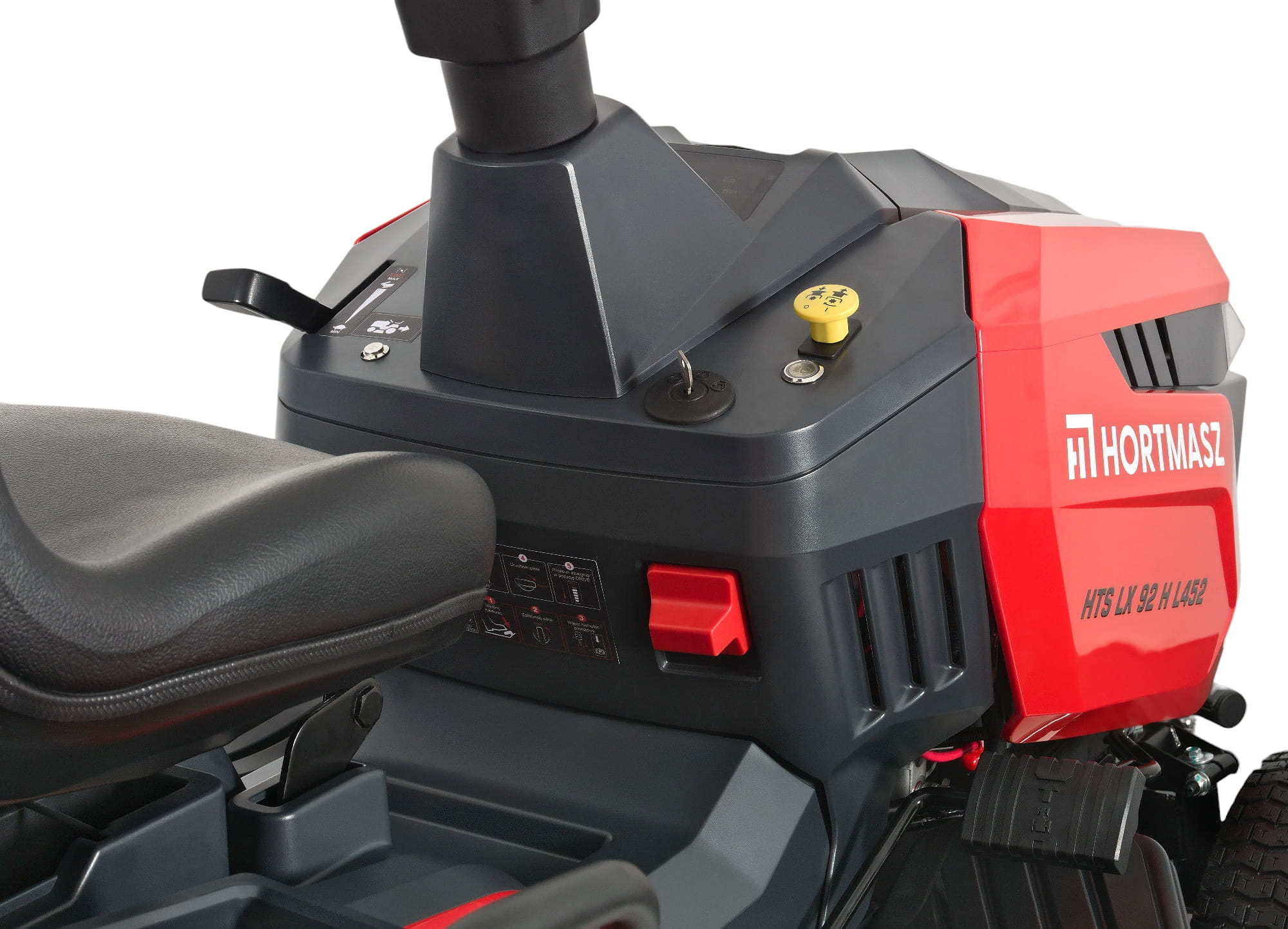 Zahradní traktor HORTMASZ HTS LX 92 H L452 s převodovkou TUFF TORQ a LCD displejem - Obrázek 18