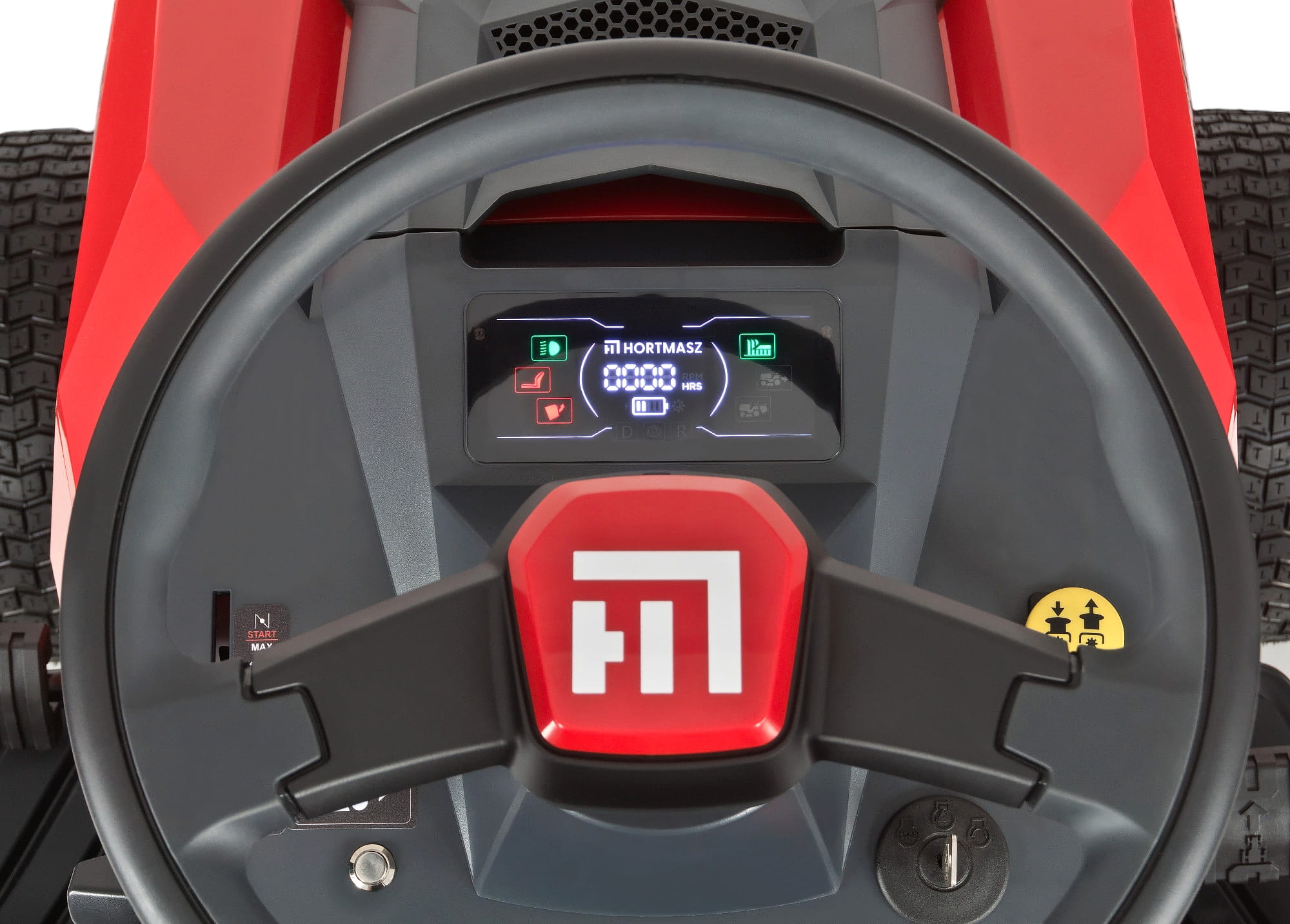 Zahradní traktor HORTMASZ HTS LX 92 H L452 s převodovkou TUFF TORQ a LCD displejem - Obrázek 19