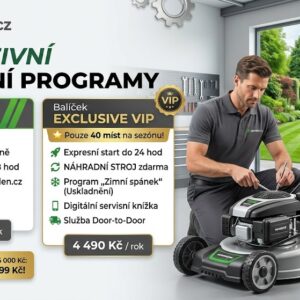 Servisní balíček EXCLUSIVE VIP – Full-service program (Pouze 40 míst)