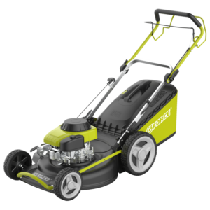 Benz&iacute;nov&aacute; sekačka G-Force XSZ53F 4v1 s motorem Loncin 224 cm&sup3; &ndash; předn&iacute; pohled, zelen&aacute;