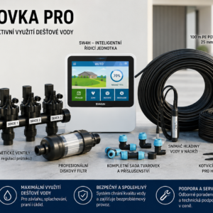 Inteligentn&iacute; z&aacute;vlahov&yacute; syst&eacute;m &bdquo;Eko-De&scaron;ťovka PRO&ldquo; (3 sekce Wi-Fi)